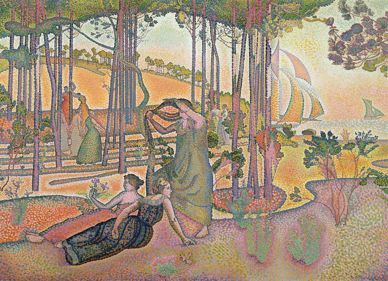 Večerní vzduch od Henri Edmond Cross