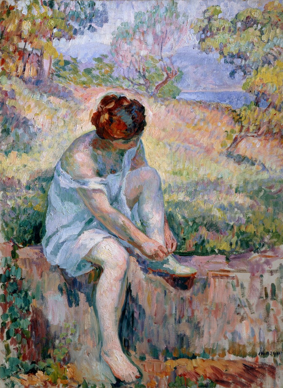 "Před koupáním", 1906-1907. od Henri Lebasque