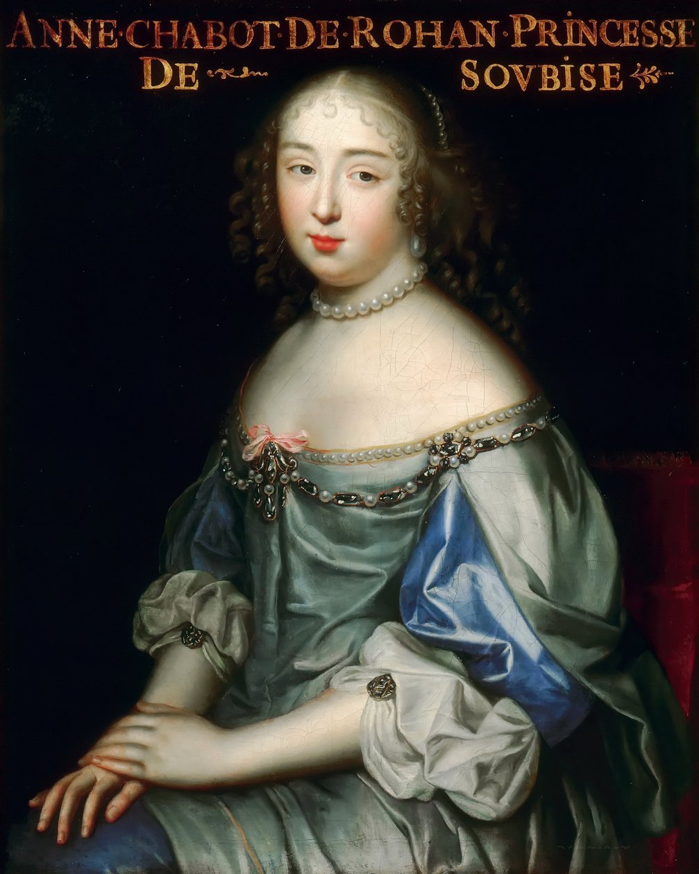 Anne de Rohan-Chabot, princezna ze Soubise od Henri Beaubrun