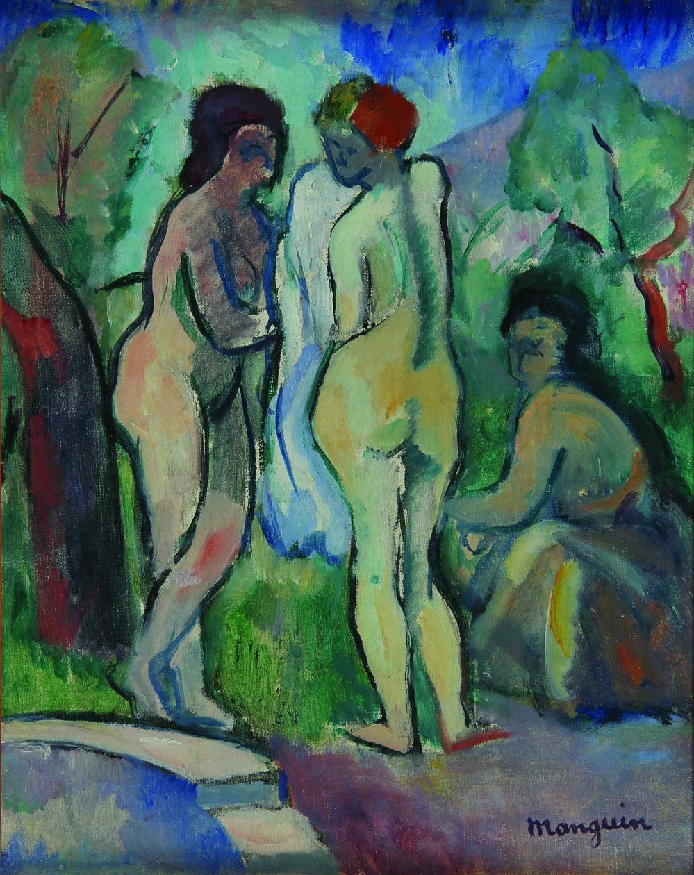 Lázeňští, 1905. od Henri Charles Manguin
