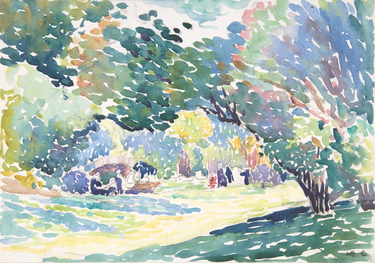 Krajina, ca. 1904. od Henri Edmond Cross