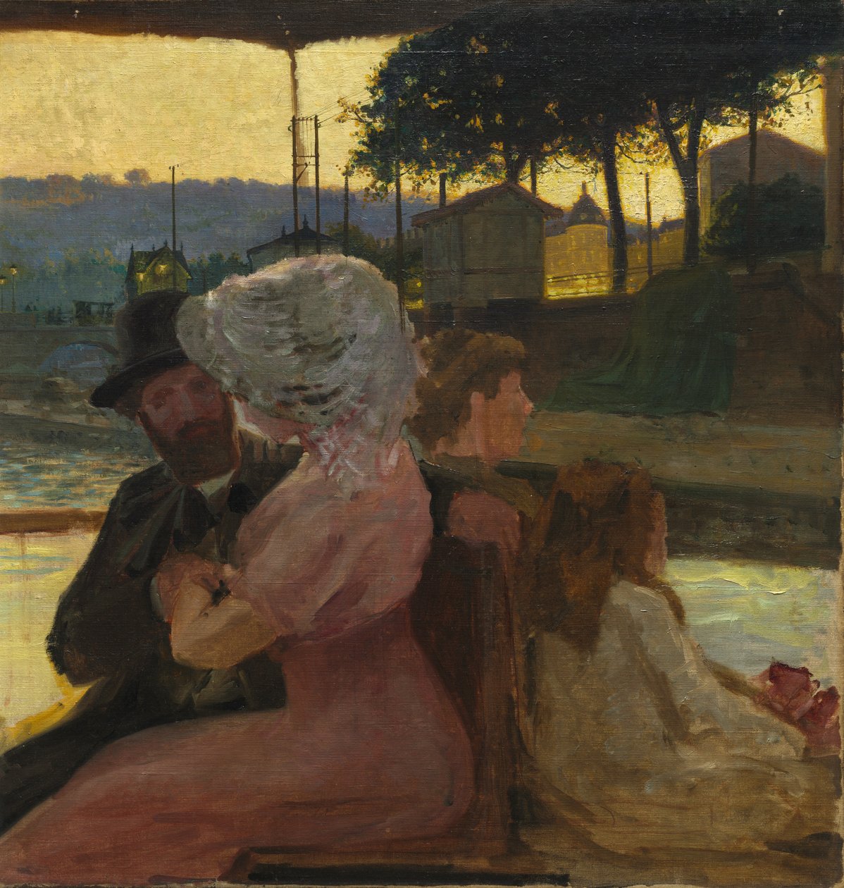 Na řece, c. 1900. od Henri Edmond Cross