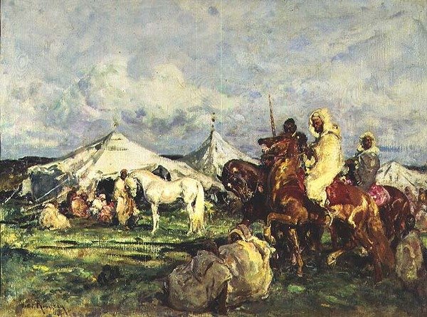 Jezdci od Henri Emilien Rousseau