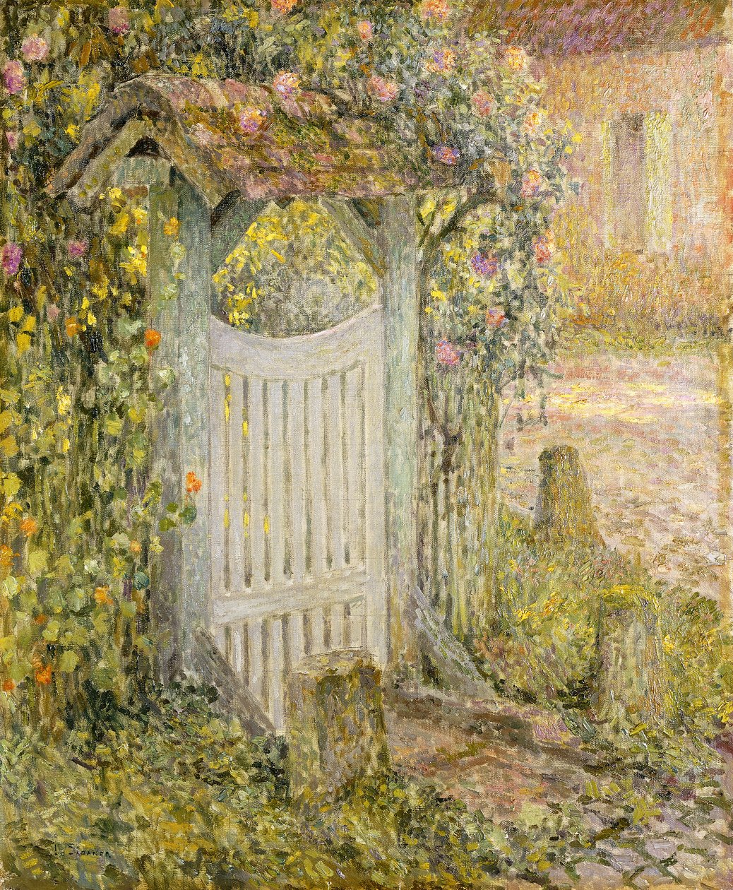 Le Pothuis, Gerberoy od Henri Eugene Augustin Le Sidaner