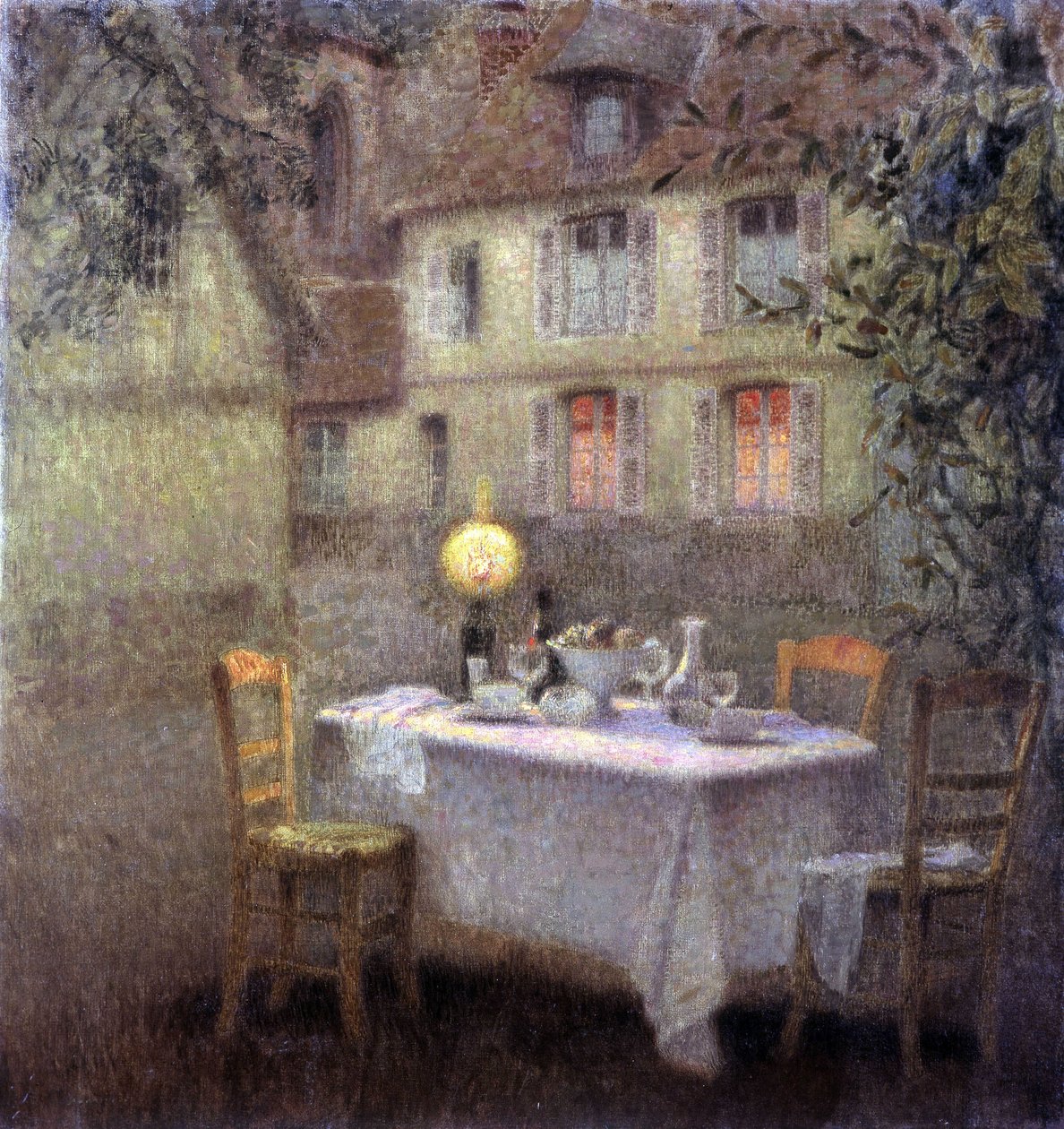 Stůl od Henri Eugene Augustin Le Sidaner