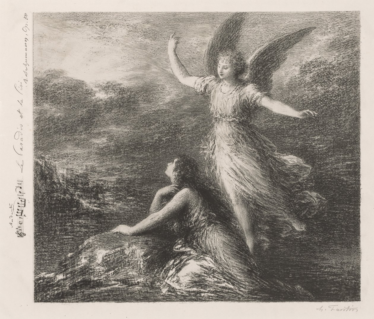 Ráj a Peri od Henri Fantin Latour