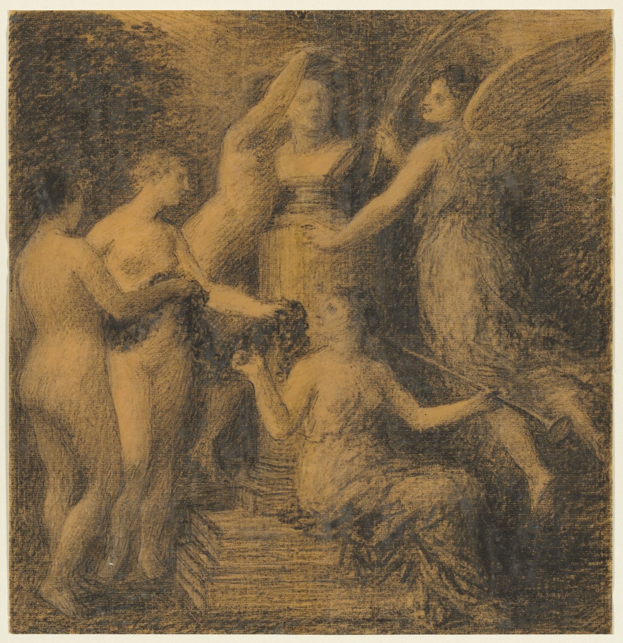 Pocta Rossinimu od Ignace Henri Jean Fantin Latour