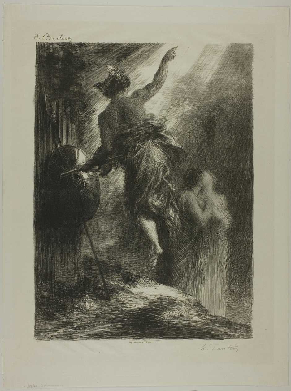 Itálie! od Ignace Henri Jean Fantin Latour