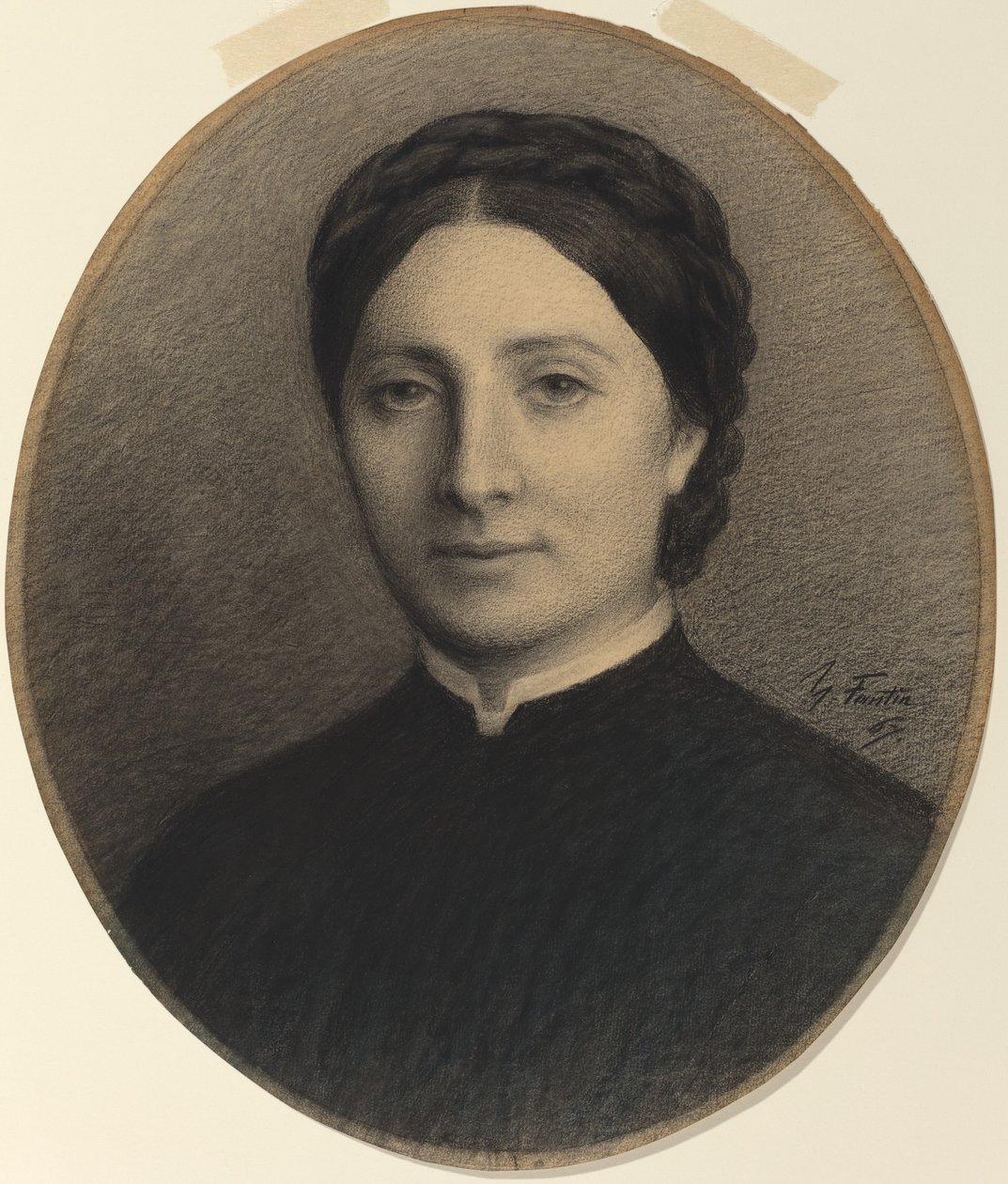 Madame Ditte, 1867. od Ignace Henri Jean Fantin Latour