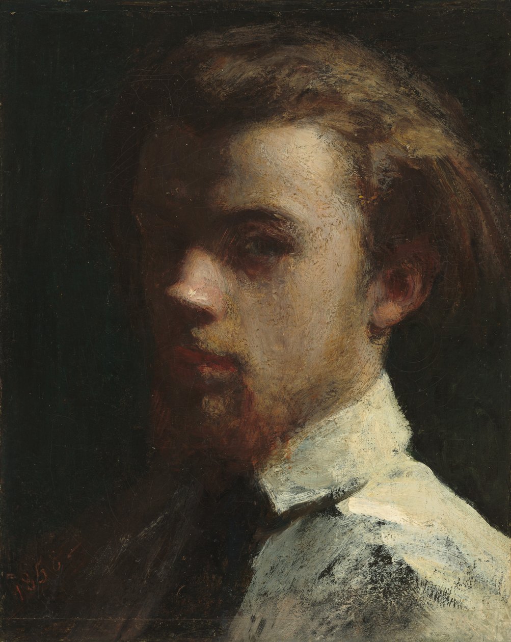 Autoportrét, 1858. od Ignace Henri Jean Fantin Latour