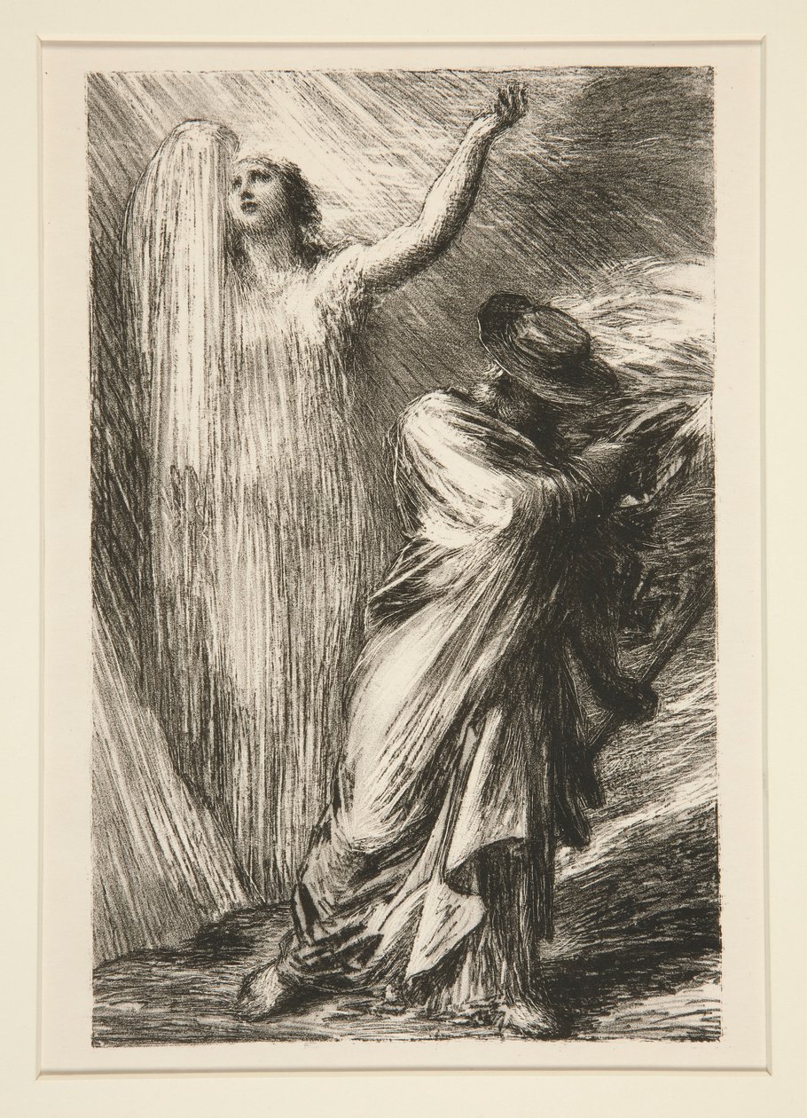 Siegfried: acte II, ?povolání d od Ignace Henri Jean Fantin Latour
