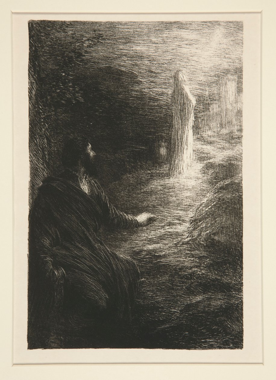 Tannh? uživatel: acte III, l od Ignace Henri Jean Fantin Latour