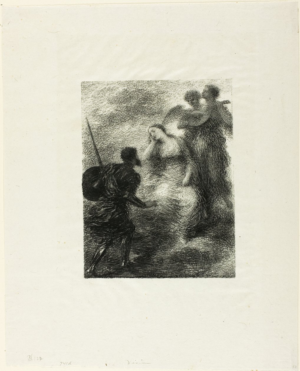 Vidění od Ignace Henri Jean Fantin Latour