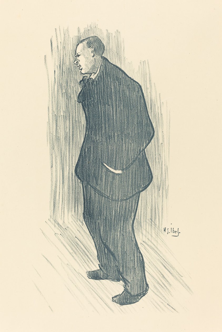 Herec od Henri Gabriel Ibels