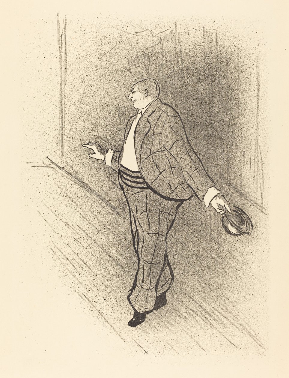 Americký zpěvák od Henri Gabriel Ibels