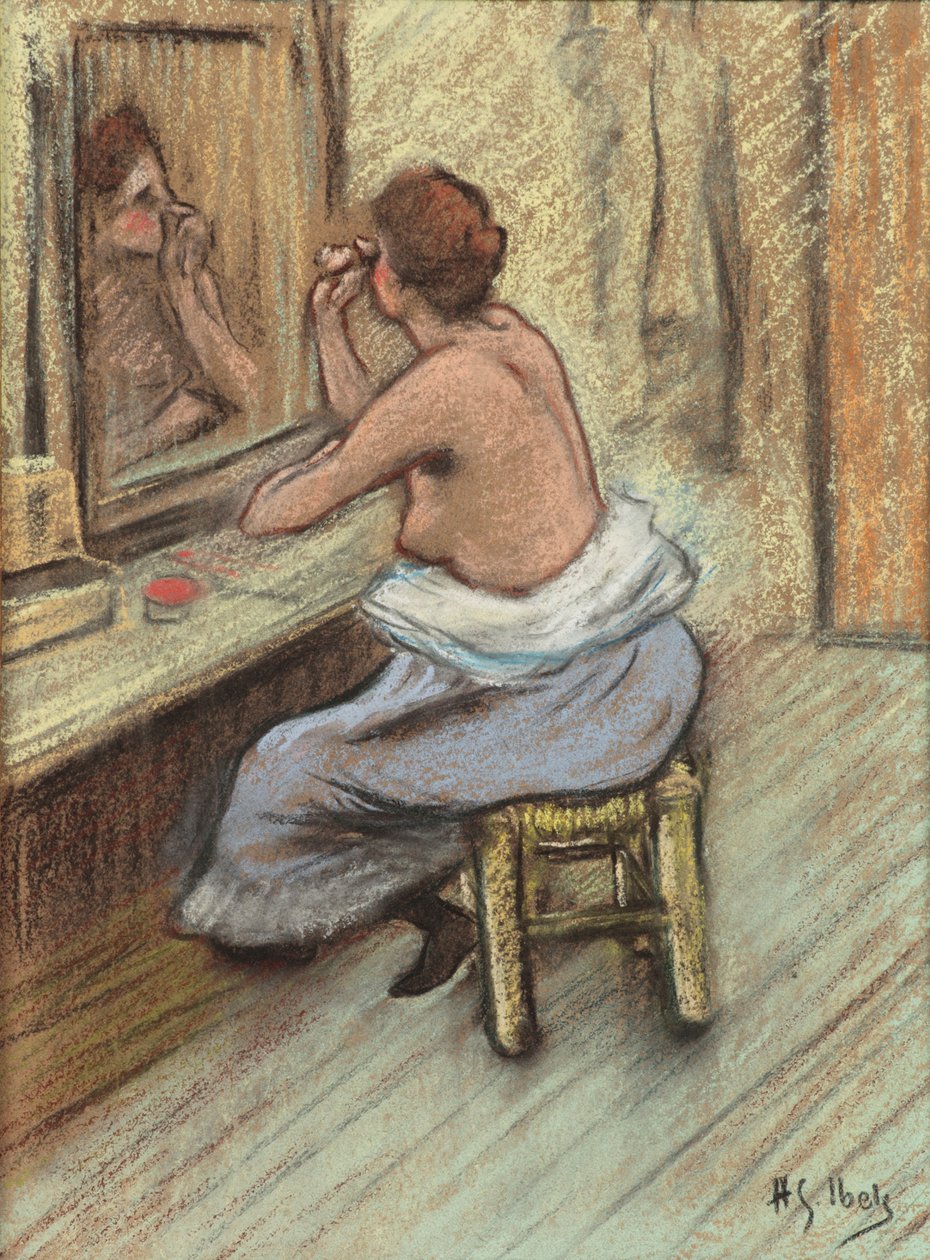 Lež Lež, c. 1895. od Henri Gabriel Ibels