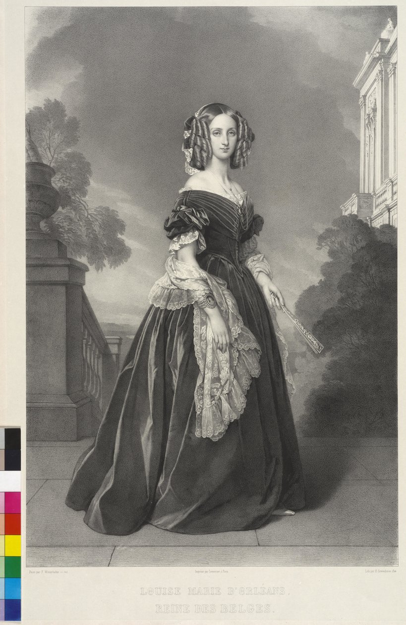 Francouzská princezna Louisa od Henri Grevedon