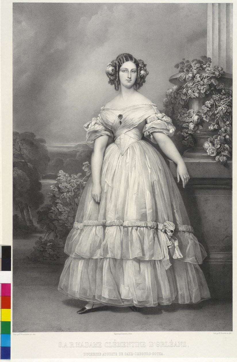 Princezna francouzská clementine od Henri Grevedon