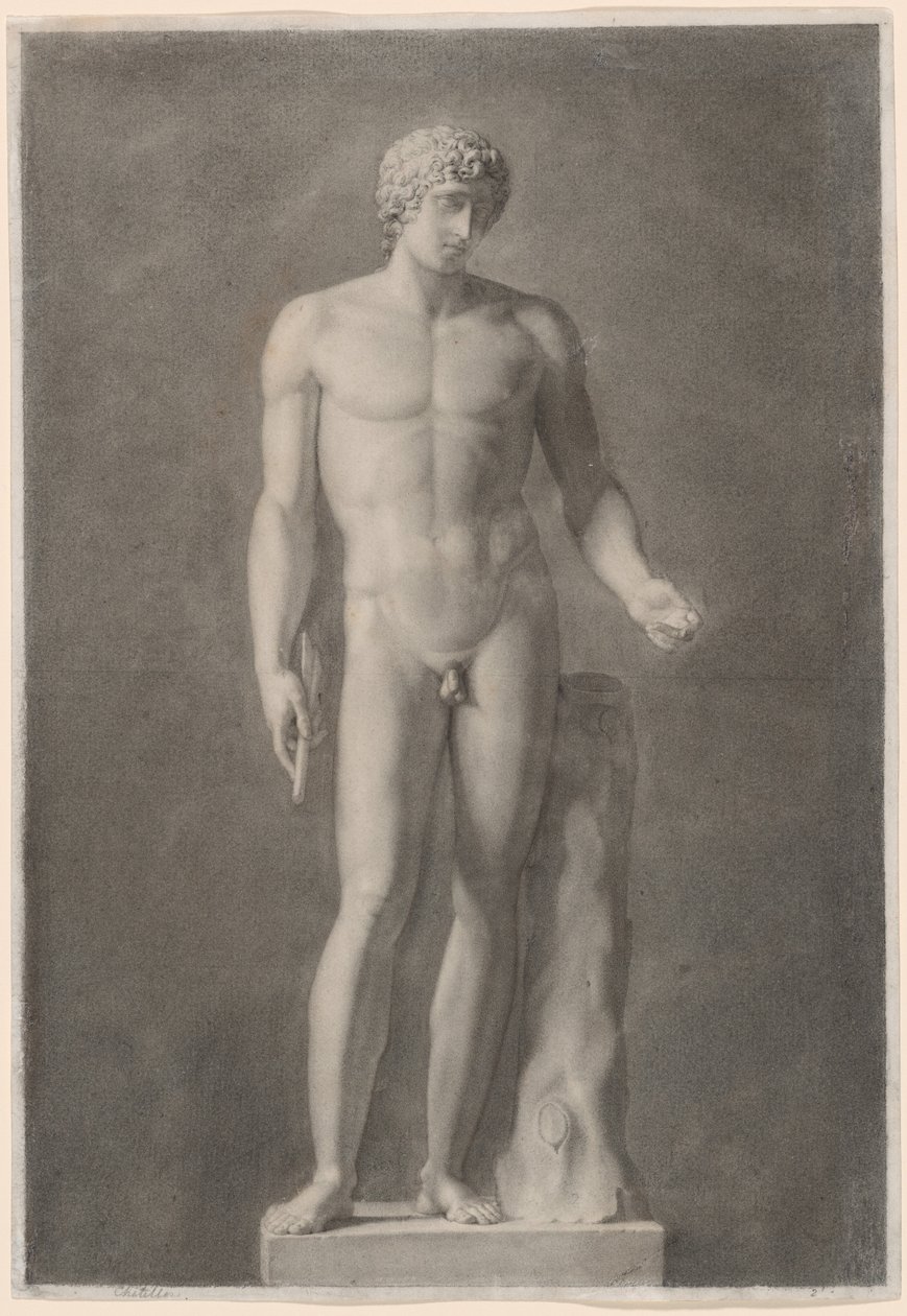 Apollo nebo Adonis od Henri Guillaume Chatillon