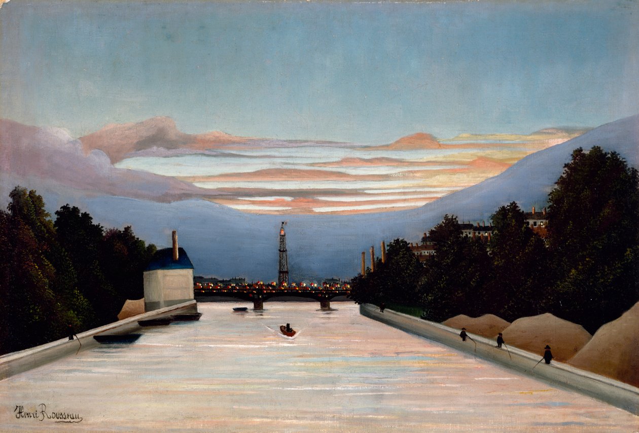 Eiffelova věž, kolem roku 1898 od Henri J.F. 1844 1910 Rousseau
