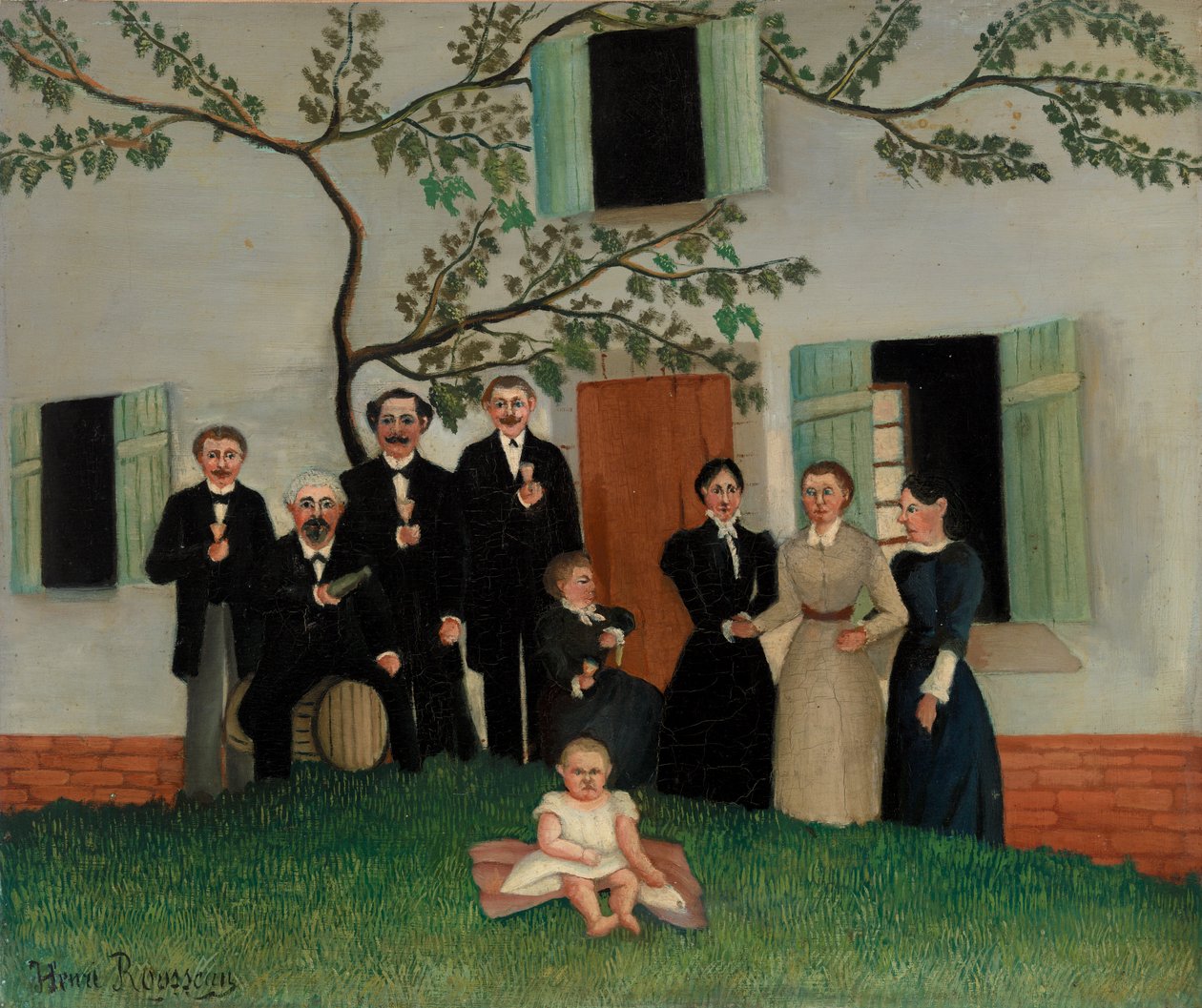 Rodina od Henri J.F. 1844 1910 Rousseau