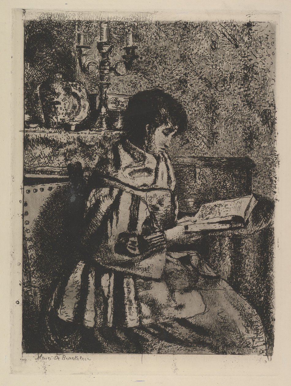 Čtenář, ca. 1870. od Henri Jean Augustin de Braekeleer