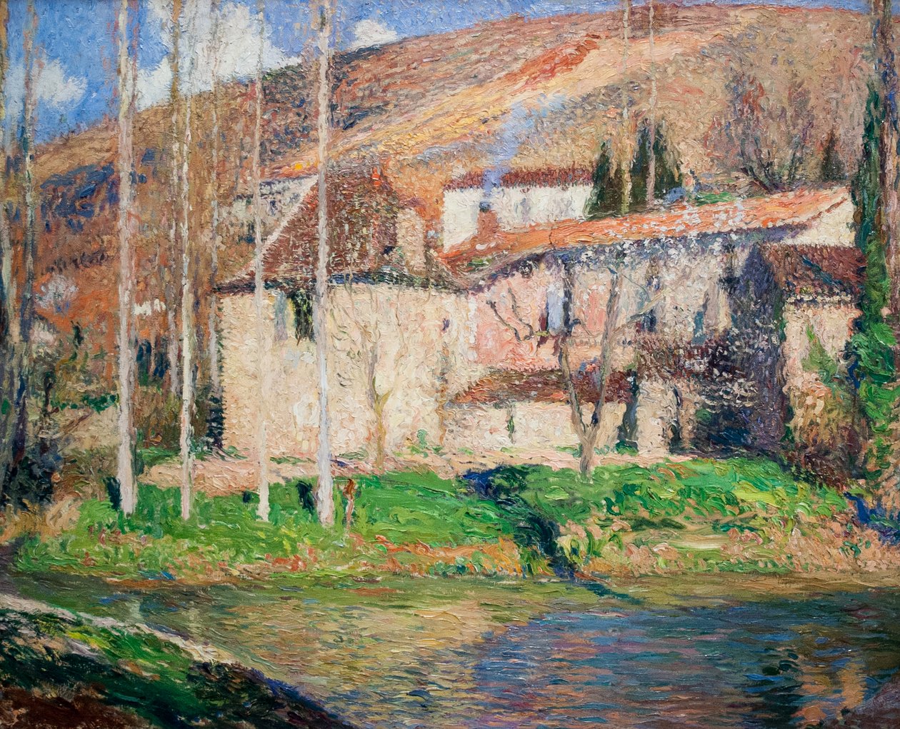 Pohled na Labastide-du-Vert (Midi-Pyrénées) od Henri Jean Guillaume Martin