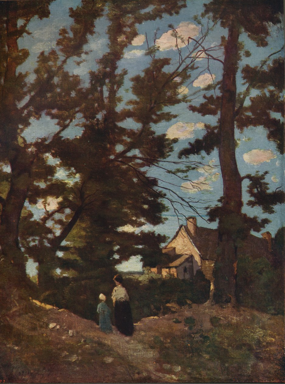Krajina, c1915 od Henri Joseph Harpignies