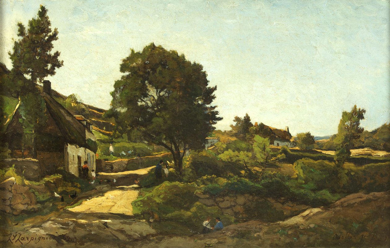 Avalon od Henri Joseph Harpignies