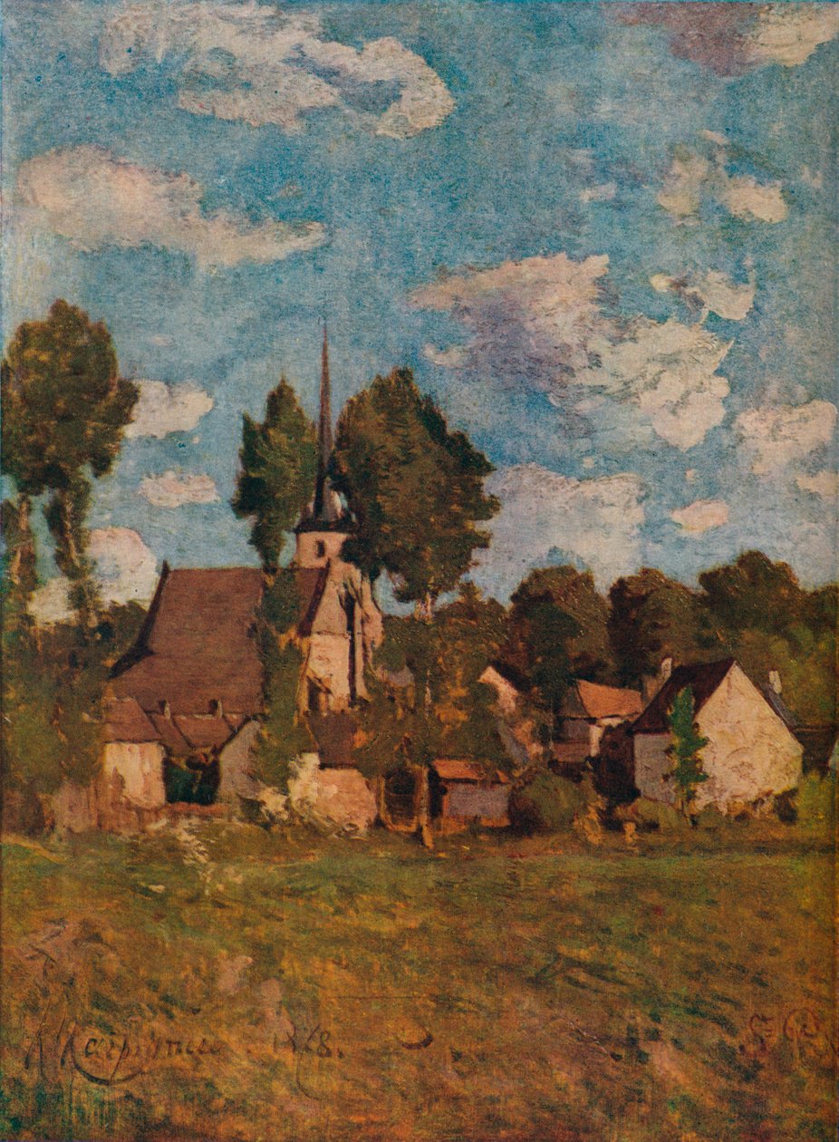 Saint-Privat, c1878 od Henri Joseph Harpignies