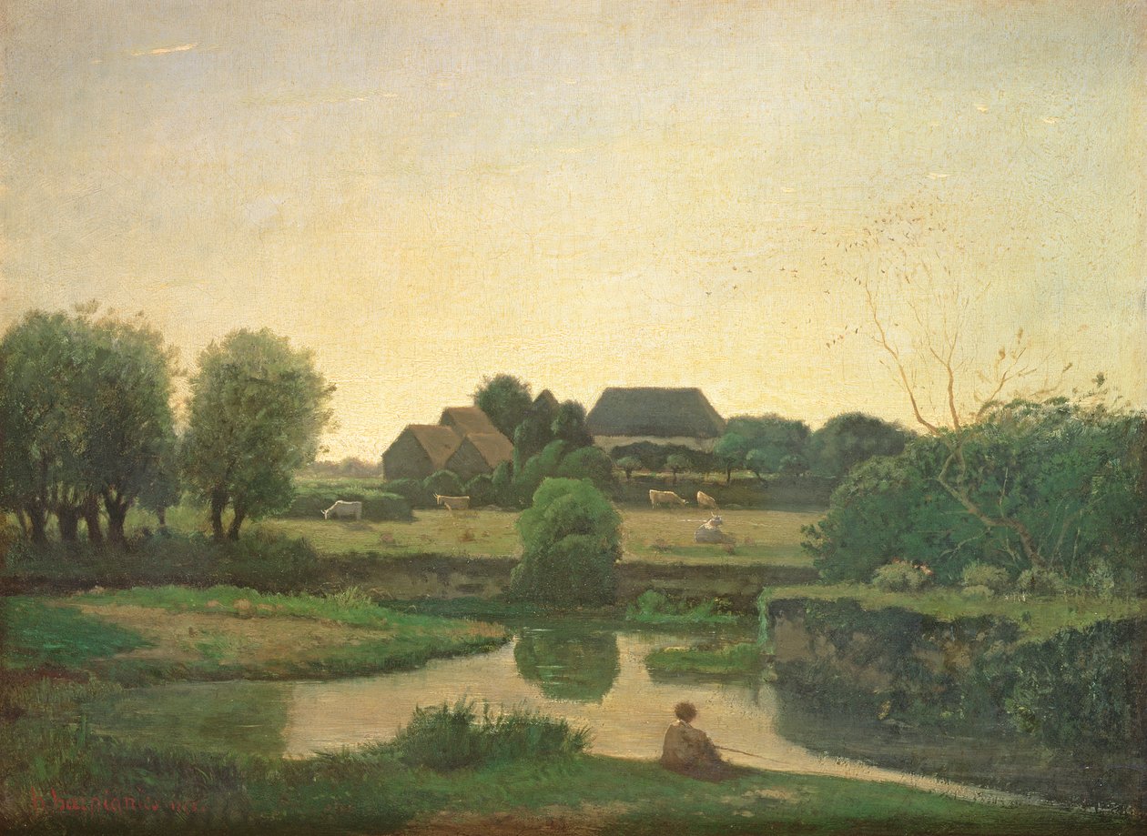 Rybník, 1853 od Henri Joseph Harpignies