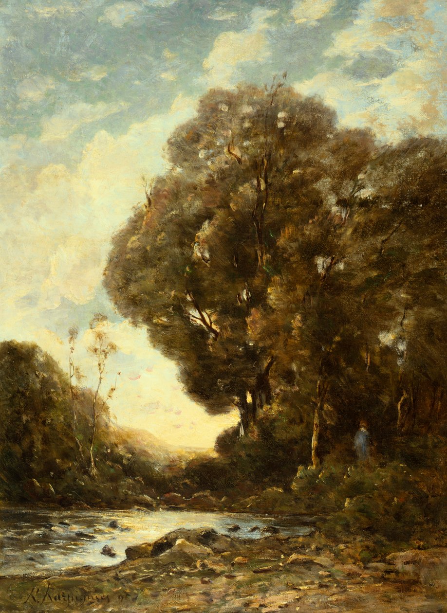 Řeka od Henri Joseph Harpignies