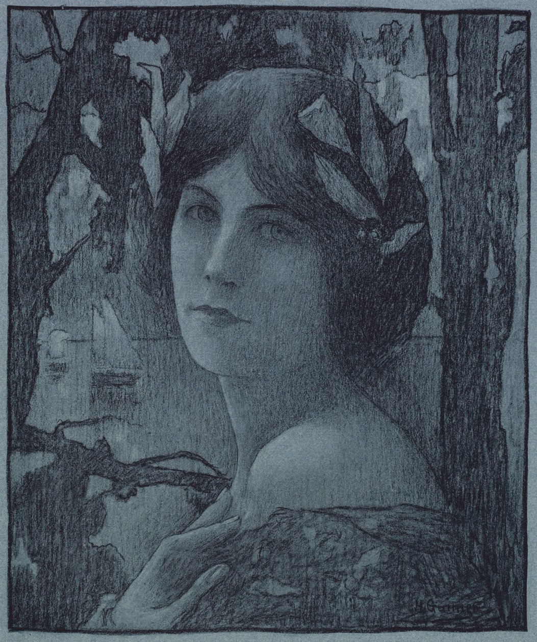 Něžná noc Něžná noc, 1899. od Henri Jules Guinier