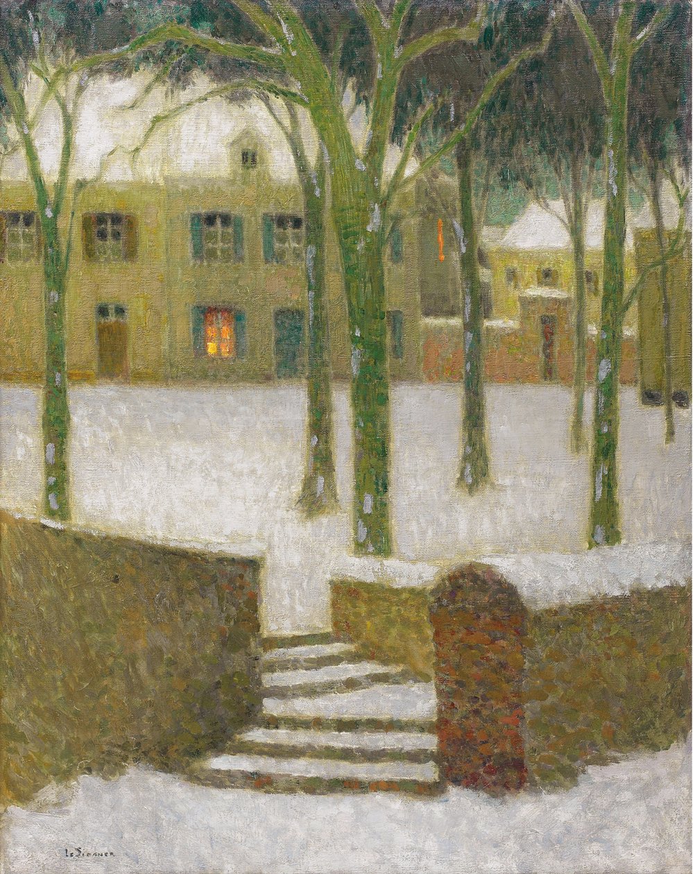 Místo v Nemours, 1930 od Henri Le Sidaner