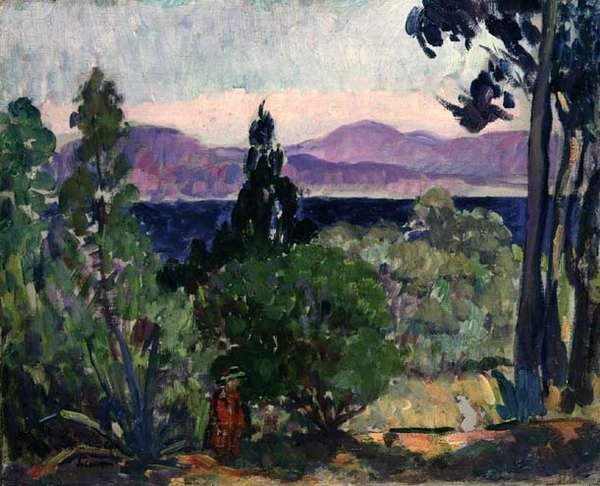 Krajina Midi (olej na plátně) od Henri Lebasque