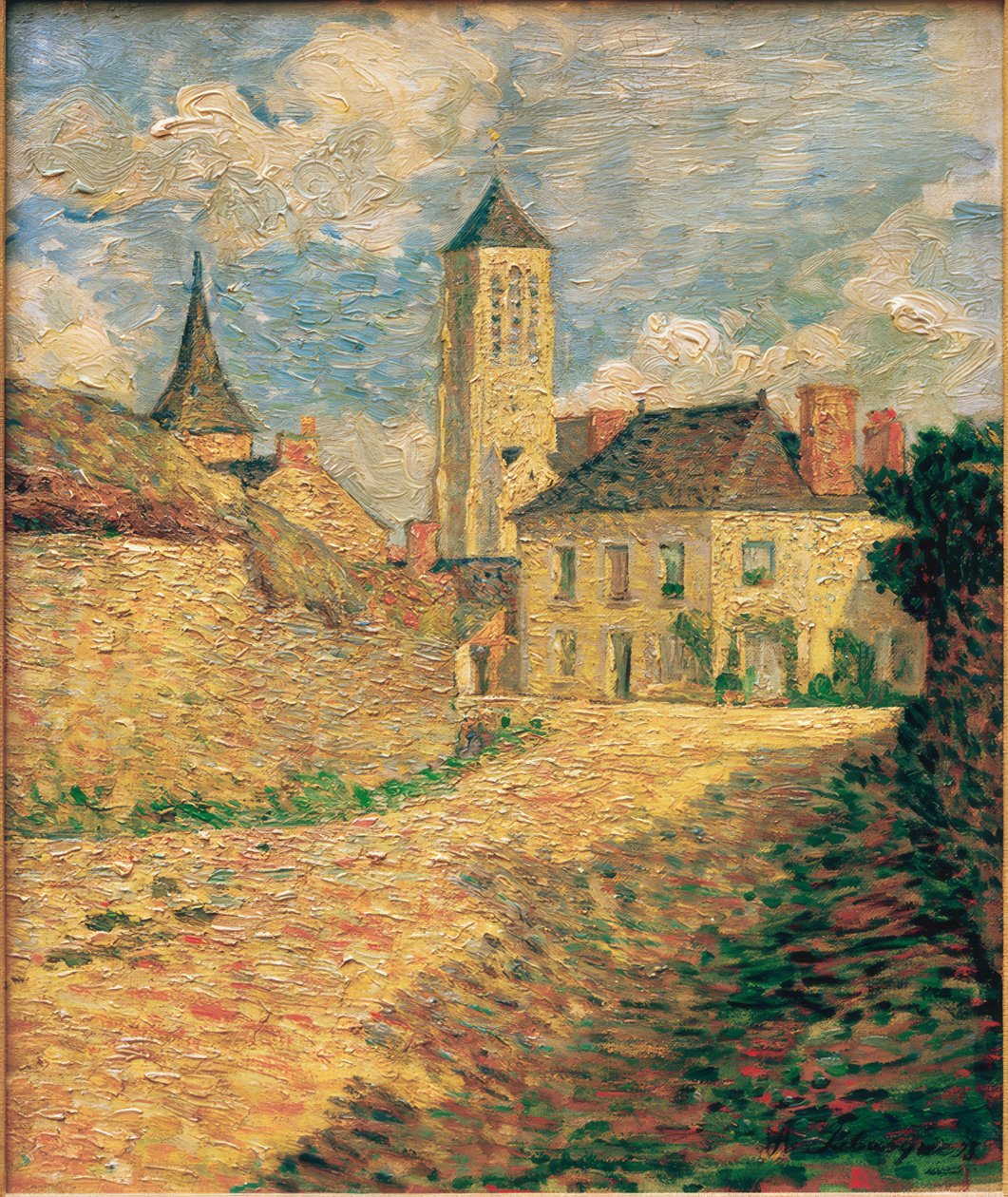 Vesnice Champigné, Maine Et – Loire od Henri Lebasque