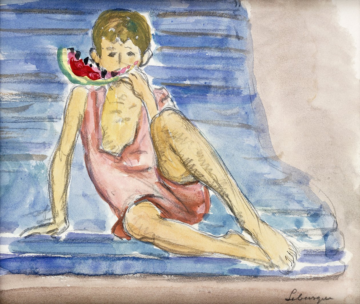 Umělcův syn; Umělcův syn, od Henri Lebasque