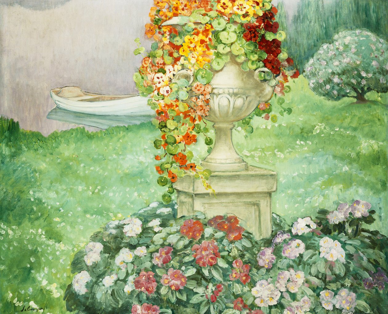 Zahrada; Zahrada, kolem roku 1913 od Henri Lebasque