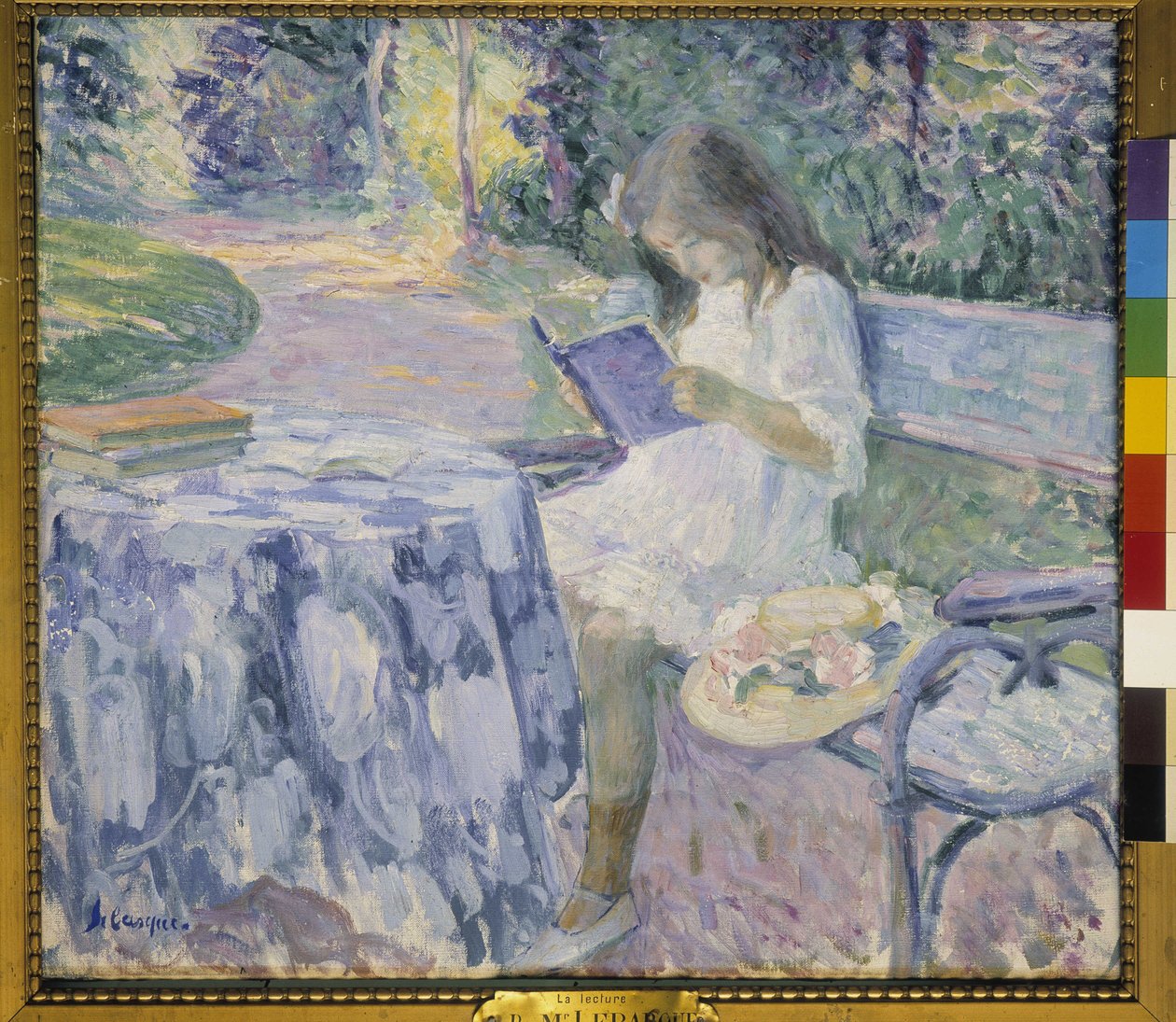 Čtenář (olej na plátně) od Henri Lebasque