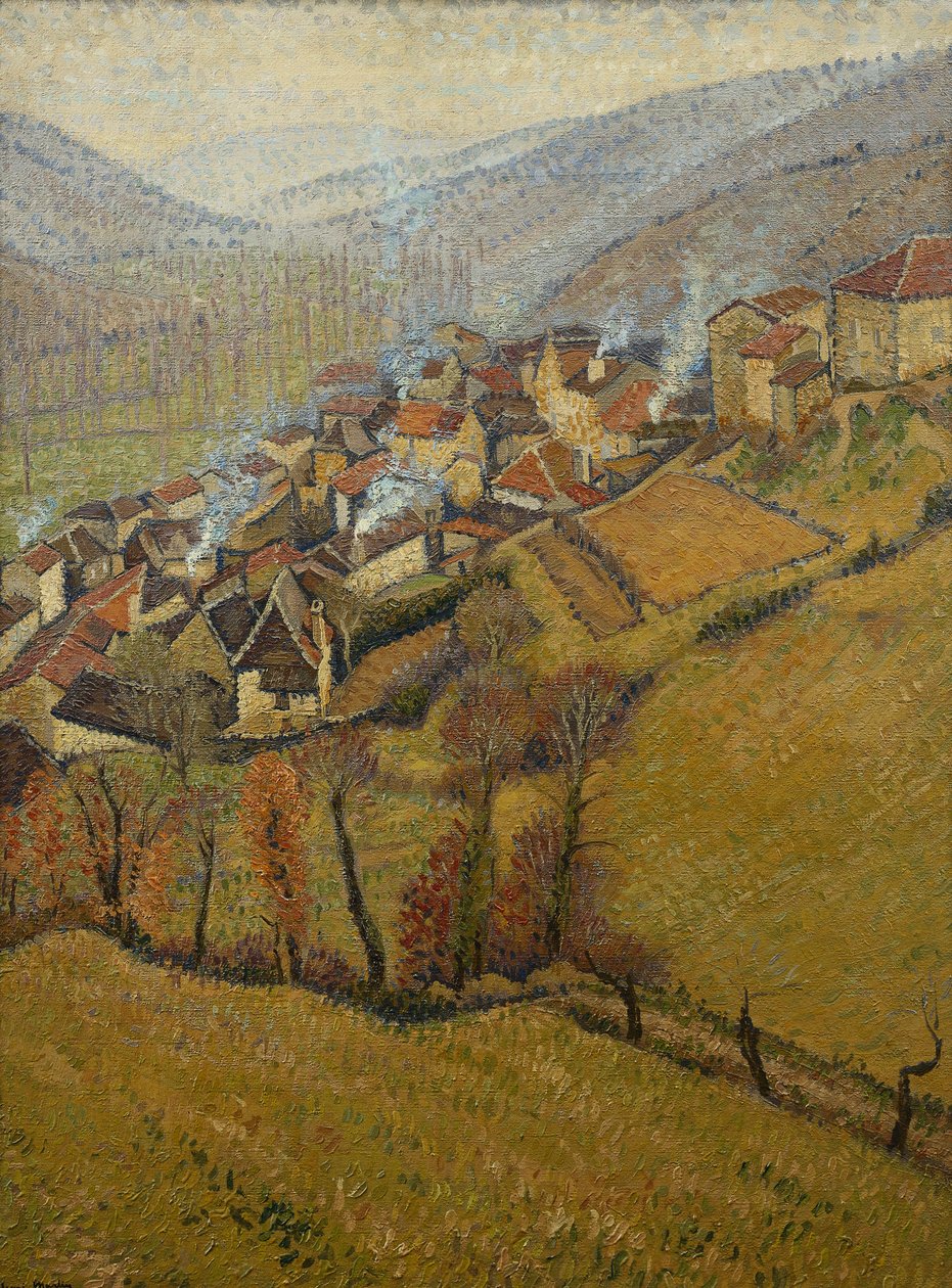 La Bastide du Vert, listopad, od Henri Martin