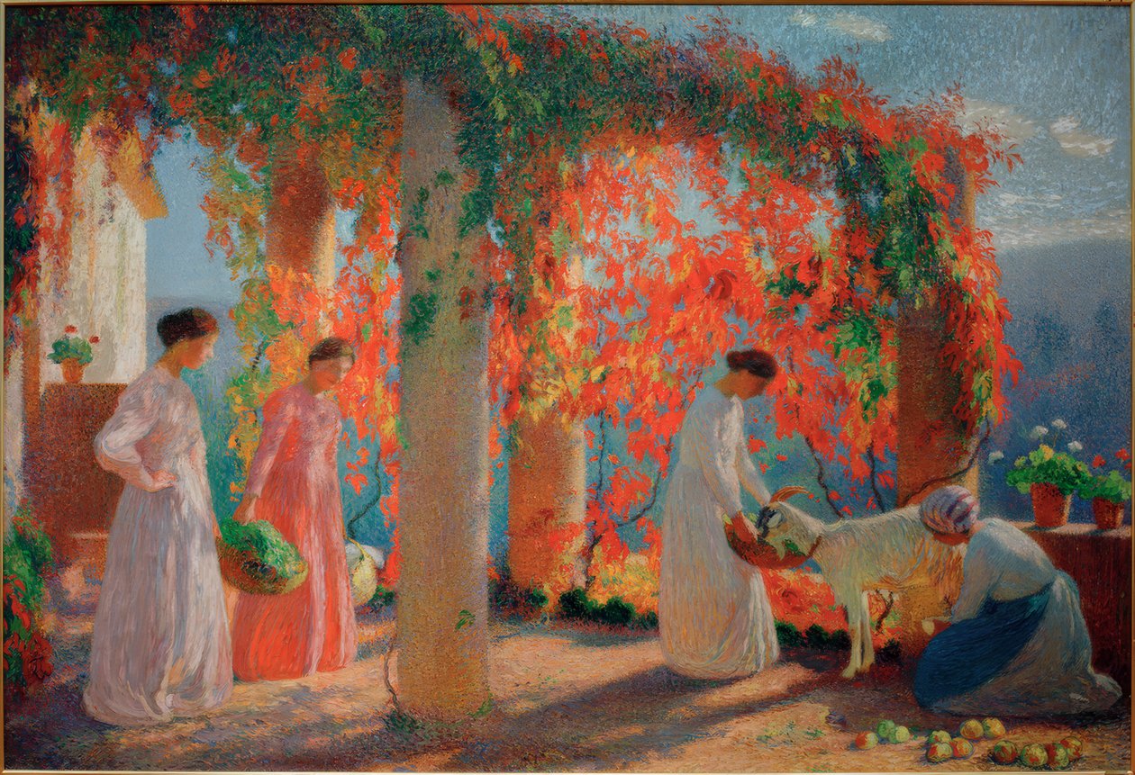 Pergola v Marquayrol od Henri Martin