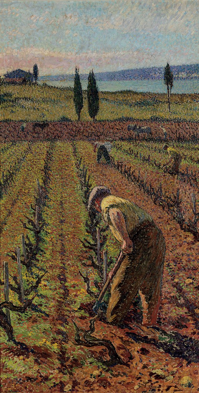 Kultivátor, kolem roku 1925 od Henri Martin
