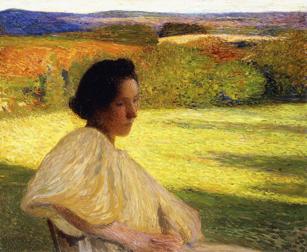 Meditace, 1896 od Henri Martin