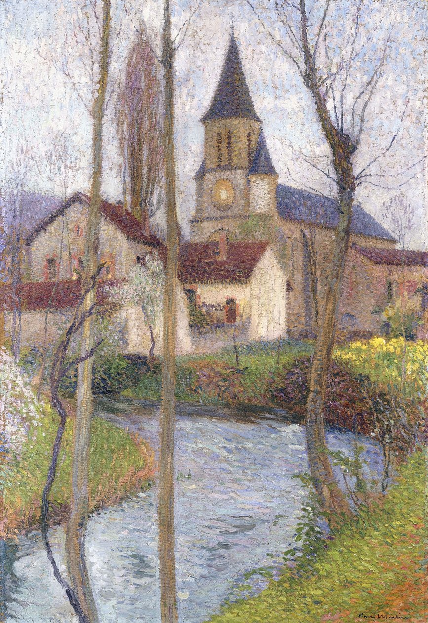 Kostel, od Henri Martin