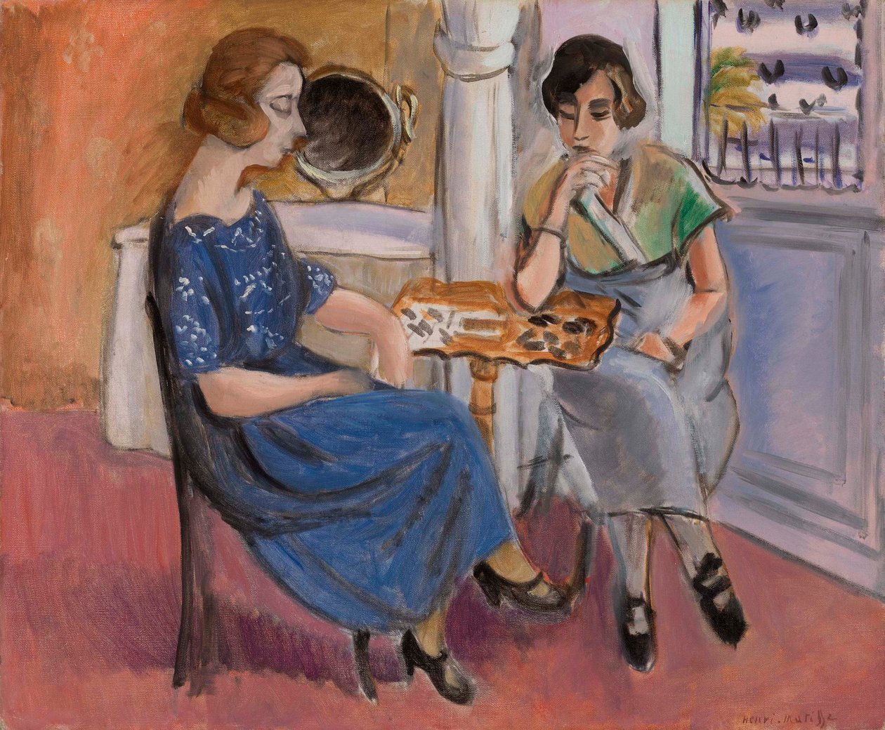 Hráči domina (Les Joueuses de dominos) od Henri Matisse