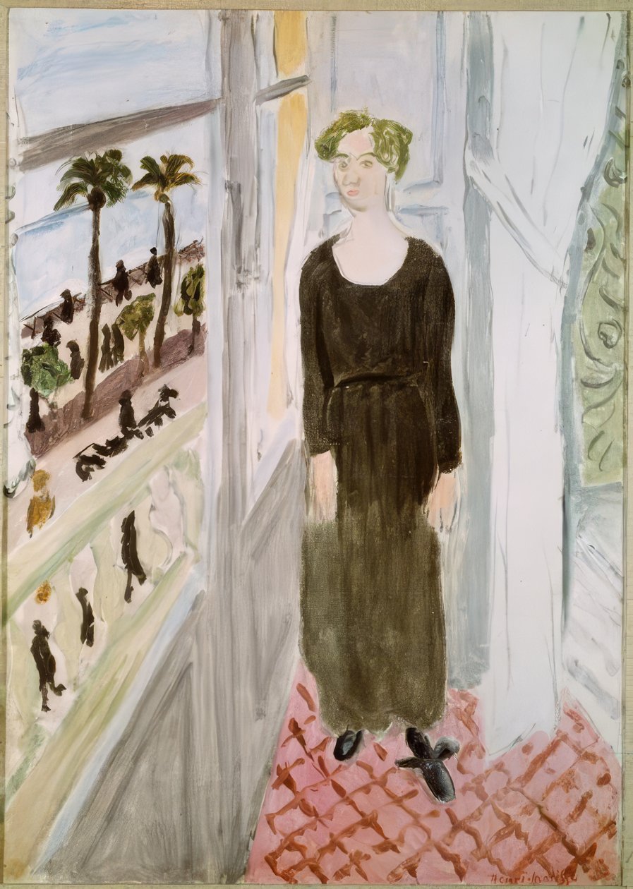 Žena u okna, Nice od Henri Matisse