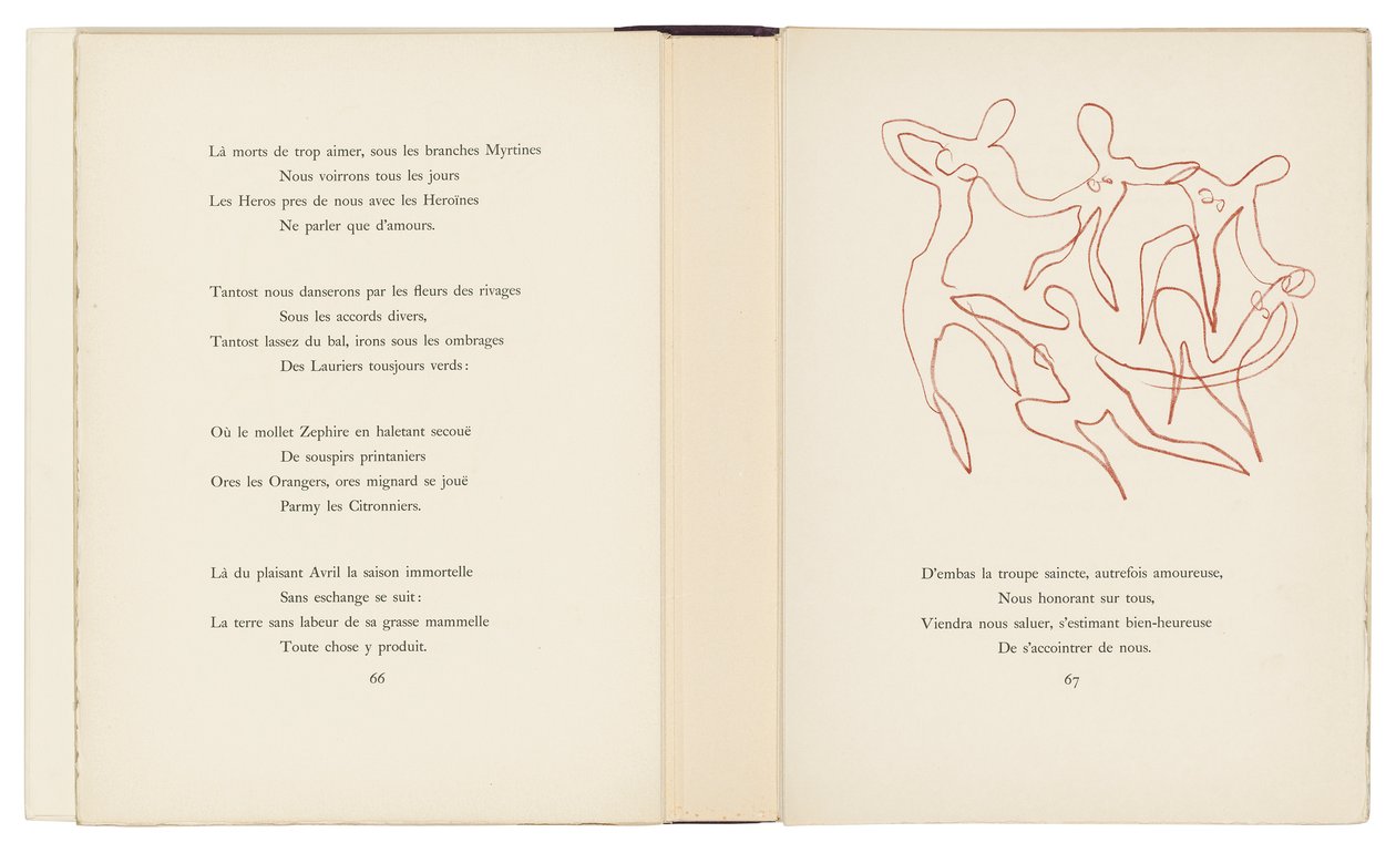 Výběr z Ronsardových Amours od Henri Matisse