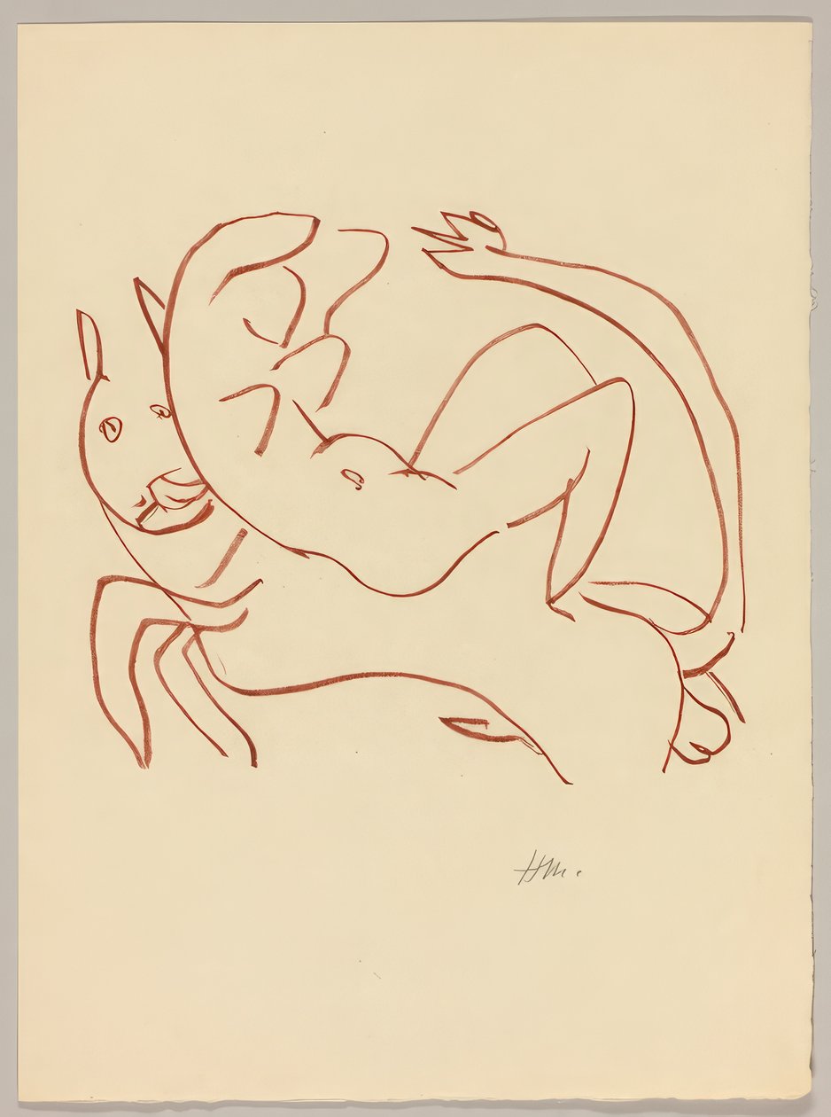 Výběr z Ronsardových Amours od Henri Matisse