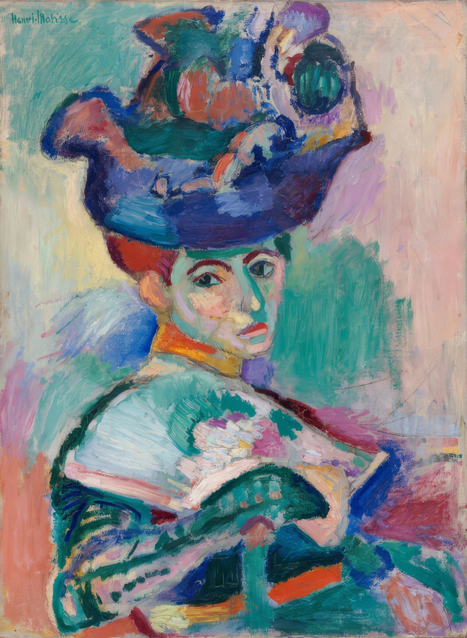 Žena s kloboukem od Henri Matisse