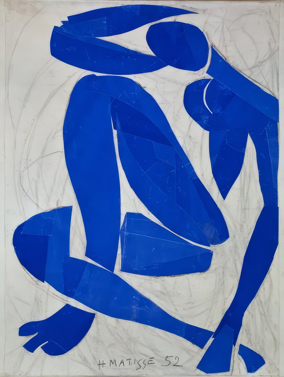 Henri Matisse / Modrý akt IV od Henri Matisse